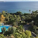 Splendid Sea View 4 People Pool Wifi Air Conditioning Parking * Vallauris